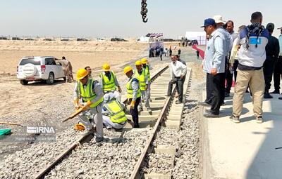 اتمام خط ریلی ریلی شلمچه- بصره تا اربعین آینده