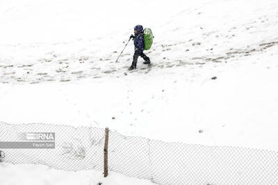  هشدار هلال احمر البرز؛صعود به ارتفاعات در روزهای برفی خطرناک است