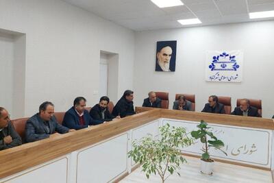  نشست علنی شورای اسلامی شهر گناباد برگزار شد