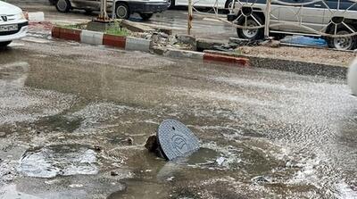  هشدار آبفا همدان درباره هدایت آب باران به شبکه فاضلاب