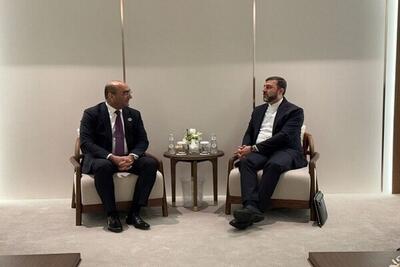 دیدار غریب‌آبادی با معاون سازمان‌های بین‌المللی وزارت خارجه ازبکستان