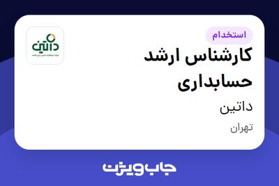  استخدام کارشناس ارشد حسابداری در داتین