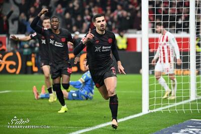 ویدیو| عقربی زیبا در حالت درازکش/ گل عجیب و غریب ستاره لورکوزن وایرال شد - پارس فوتبال