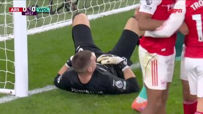 ویدیو: گل اول آرسنال به ولورهمپتون با گل به خودی سم جانستون - پارس فوتبال