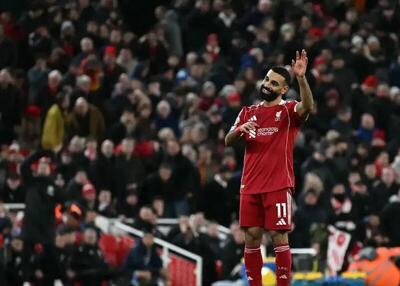 فیلم/ واکنش محمد صلاح به تشویق یکپارچه در آنفیلد - پارس فوتبال