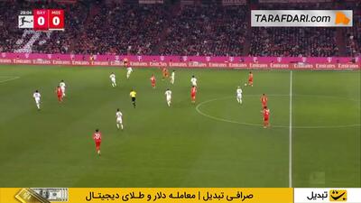 گل لنارت کارل به ماینتس (بایرن مونیخ 1-0 ماینتس) - پارس فوتبال