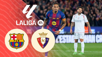 خلاصه بازی بارسلونا 2-۰ اوساسونا (لالیگا - 26-2025) - پارس فوتبال