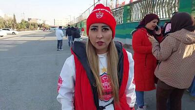  ویدیو| هوادار زن پرسپولیس: خانه ما را به ما برگردانید؛ ورزشگاه شهر قدس افتضاح است! - پارس فوتبال