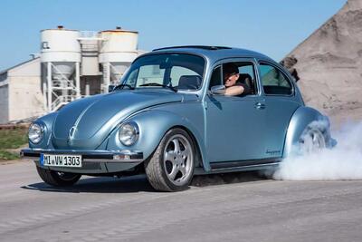 فولکس‌واگن بیتل با موتور تسلا و ۶۰۰ اسب بخار، ۹۱۱ را شرمنده می‌کند! - پدال