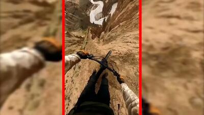  فیلم هیجان دوچرخه سواری سریع در کوهستان