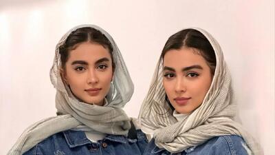  عکس جدید سارا و نیکای سریال پایتخت در کنار مادرشان / دوقلوهای افسانه ای پایتخت و مادر مهربانشان با بیشترین شباهت!