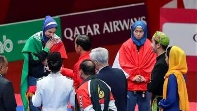  مرجان سلحشوری، قهرمان تکواندو: رئیس جمهور اندونزی من رو با ورزشکار خودشون اشتباه گرفته بود وقتی باهاش دست ندادم ناراحت شد و...