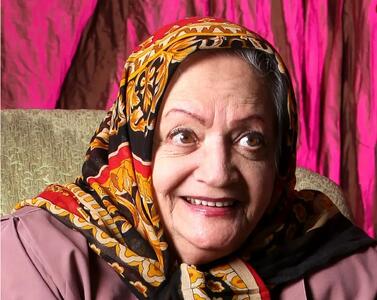 سفر در زمان؛ چهره «شهلا ریاحی» در پیری و در اواخر عمرش؛ دهه 90