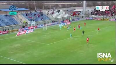 گل دوم تراکتور به پیکان را ببینید + ویدیو