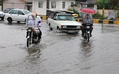 هشدار بارش باران شدید در ۴ استان