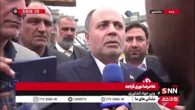  نوری قزلجه: اکنون نهاده به وفور، به موقع  تامین شده و در تیراژ بالا حمل می‌شود