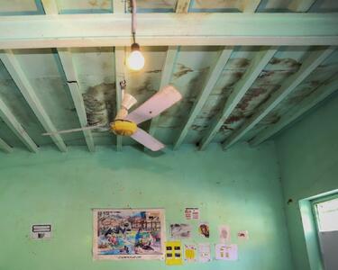 توضیحات آموزش و پرورش همدان درباره ریزش سقف مدرسه روستایی