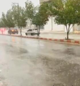  بارش باران و جاری شدن سیلاب در جنوب سیستان و بلوچستان