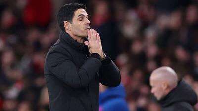 آرتتا: باید از این بازی درس بگیریم؛ بد بازی کردیم چون توپ به بازیکن مناسب نمی‌رسید