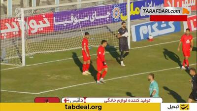 گل شاهین توکلی به تراکتور (تراکتور 0-1 پیکان)