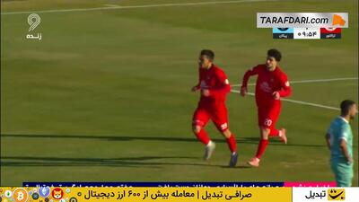 گل امیرحسین حسین زاده به پیکان (تراکتور 1-1 پیکان)