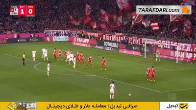 گل کاسپر پوتولسکی به بایرن مونیخ (بایرن مونیخ 1-1 ماینتس)