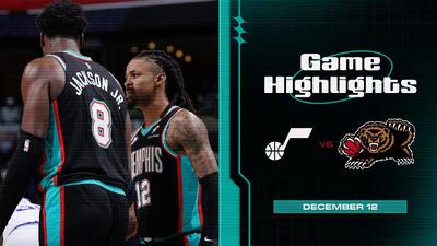 خلاصه بسکتبال ممفیس گریزلیز - یوتا جاز