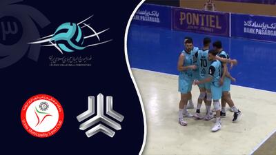 خلاصه والیبال سایپا 1 - شهرداری ارومیه 3