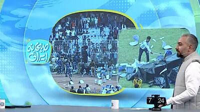 واکنش مجری به حرکات عجیب هندی ها از حضور مسی