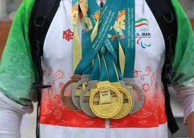 نایب‌قهرمانی ایران با رکورد تاریخی ۲۶۲ مدال