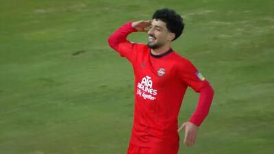 گل دوم تراکتور به پیکان توسط هاشم نژاد