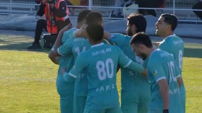 گل اول پیکان به تراکتور توسط توکلی