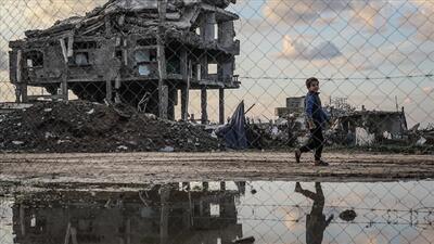  باران‌های شدید جان دستکم ۱۰ نفر را در غزه طی ۲۴ ساعت گرفته است
