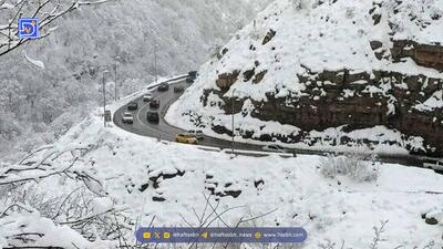 ۱۰ روز برفی آغاز شد/ ۷۰ سانتیمتر برف می‌بارد