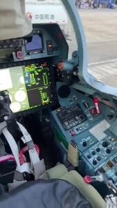 داخل کابینه جنگنده سوخو ۳۵ super flanker