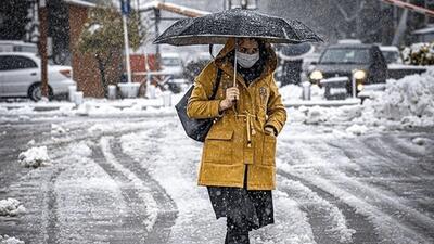 کدام استان‌ها برفی می‌شوند؟