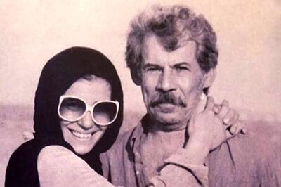 عکس/ تصویری خاطره‌انگیز از داوود رشیدی ۴۲ ساله کنار پدرش