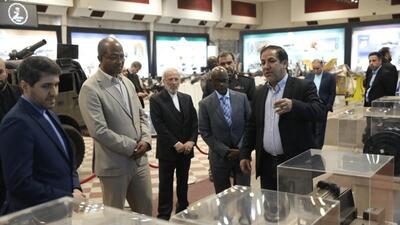  بازدید رئیس مجلس اتیوپی از دستاوردهای دفاعی ایران
