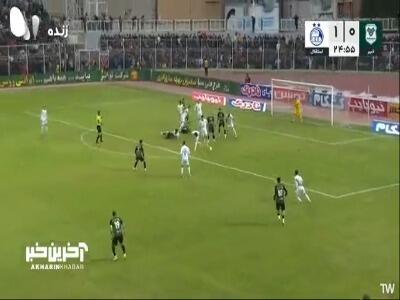 اعلام پنالتی برای خیبر با خطا به روی شجاعی