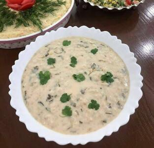  سوپ گشنیز ، بی نهایت خوش خوراکه