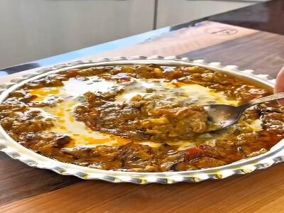  آموزش خوراک خوشمزه با بادمجان