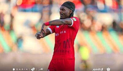  بیفوما صد و پنجاهمین گلزن پرسپولیس در لیگ برتر شد