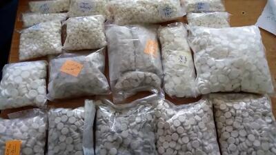 کشف ۳۴ هزار عدد قرص غیرمجاز