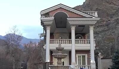 وضعیت ابر‌ویلای معروف جاده چالوس بعد از ‌تخریب ‌