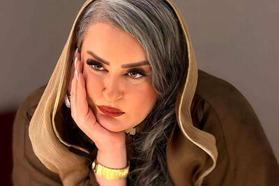 استایل متفاوت نعیمه نظام‌دوست با اکسسوری‌های طلایی در کنسرت