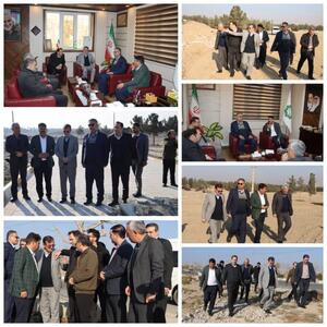  بررسی میدانی و برگزاری جلسه تخصصی برای پیشبرد پروژه‌های عمرانی شهر باغستان