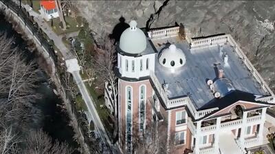 وضعیت ابر ویلای معروف جاده چالوس بعد از اجرای حکم تخریب بخش غیرمجاز