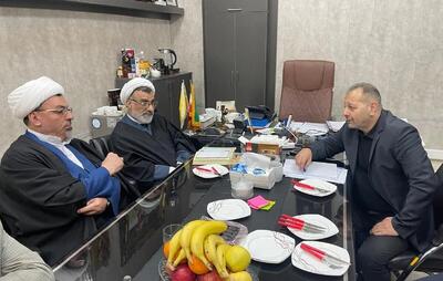 حضور دبیر شورای عالی انقلاب فرهنگی و معاون فرهنگی وزارت ورزش در فدراسیون هاکی