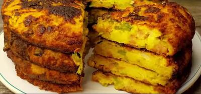  طرز تهیه کوکو پیتزایی با پنیر کشدار و ادویه های خوش عطر !