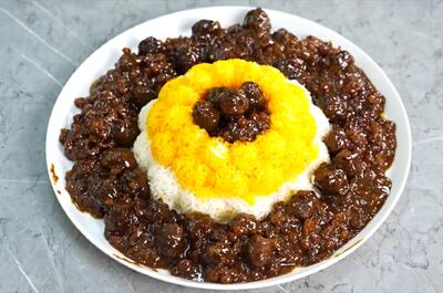  طرز تهیه قنبر پلو شیرازی اصل؛ خوشمزه و سریع